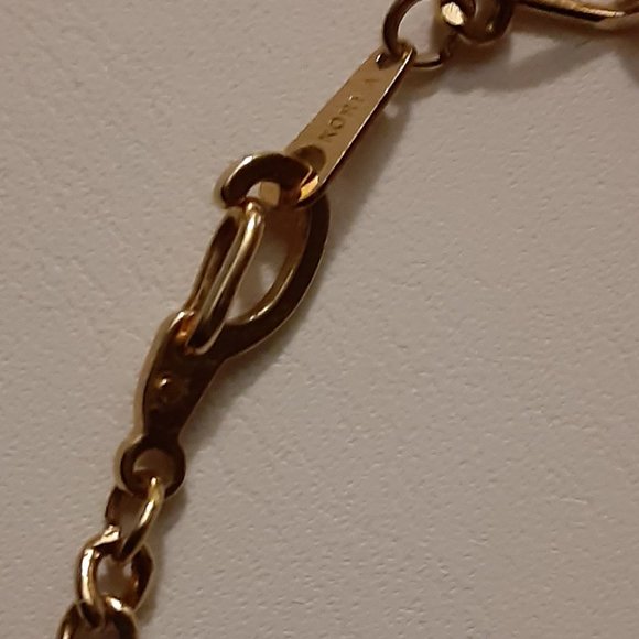 GOLD TONE CHAIN LINK NECKLACE - Picture 4 of 5